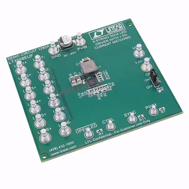 DC1285A Analog Devices Inc.  Cartes d'évaluation - Pilotes LED